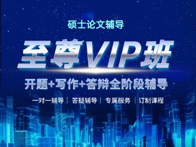 论文辅导全阶段-至尊VIP班